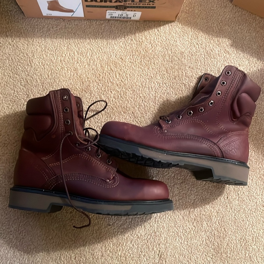 Iron Age Steel Toe Boots-Brand New
